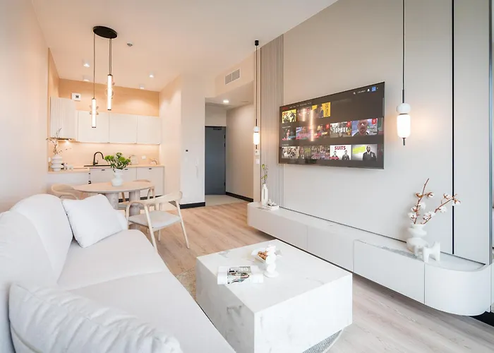 Διαμέρισμα Zatoka Elite4rent Z Widokiem Na Jezioro I Przestronnymi Tarasami Όλστυν