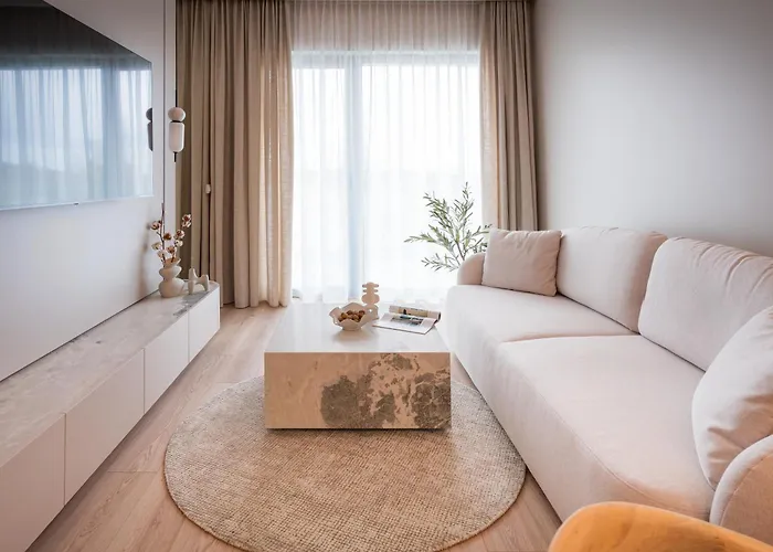 Διαμέρισμα Zatoka Elite4rent Z Widokiem Na Jezioro I Przestronnymi Tarasami Όλστυν