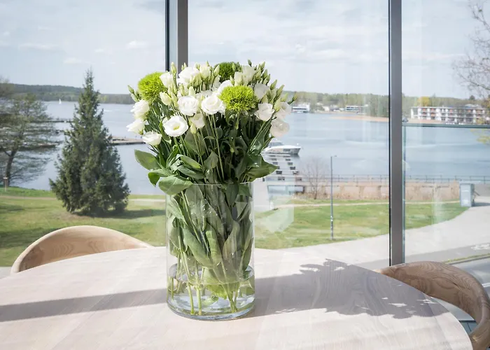 Zatoka Elite4rent Z Widokiem Na Jezioro I Przestronnymi Tarasami Διαμέρισμα *